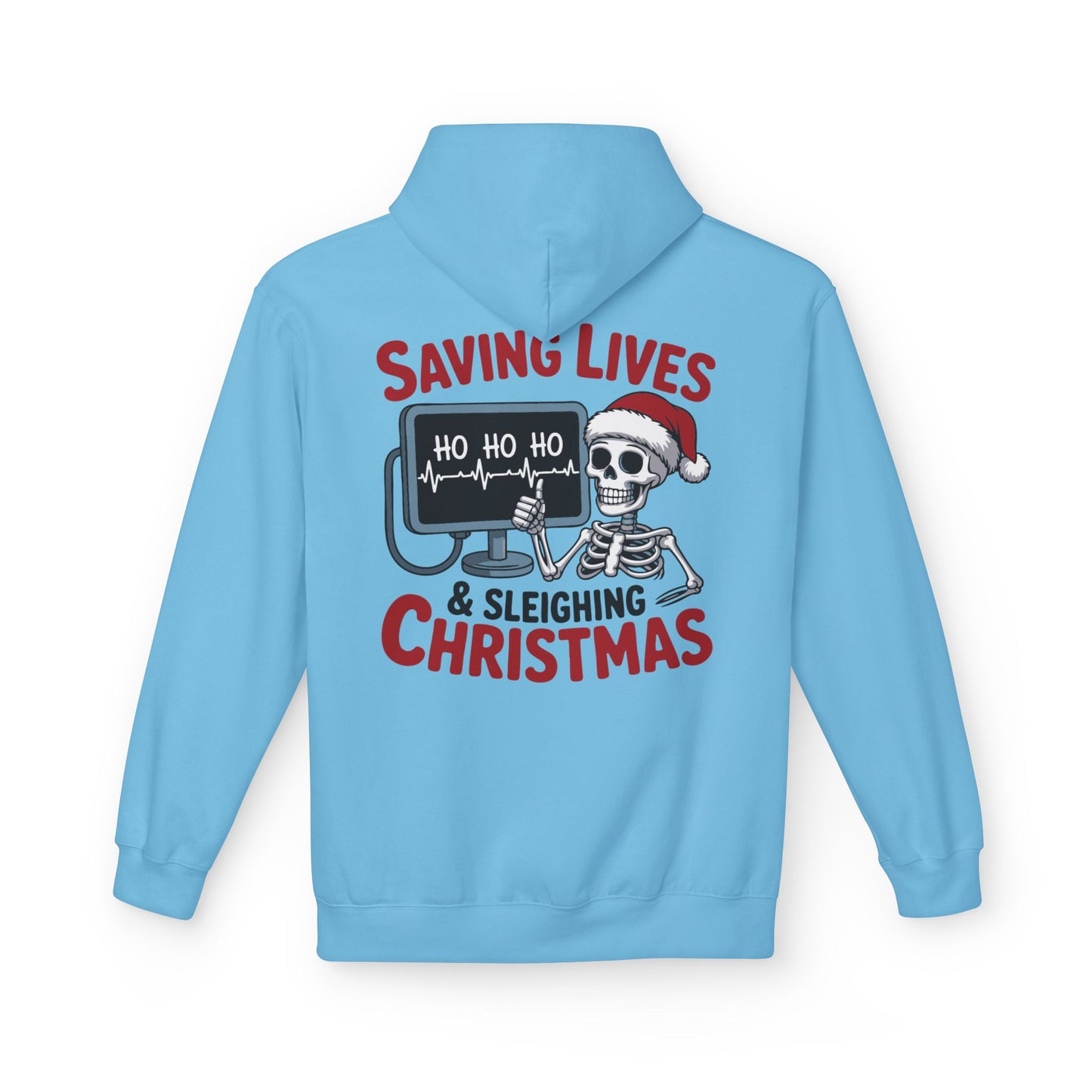 Saving Lives & Sleighing Christmas Hoodie