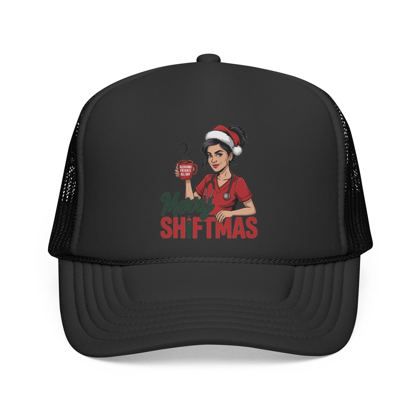 Merry Shiftmas Trucker Hat