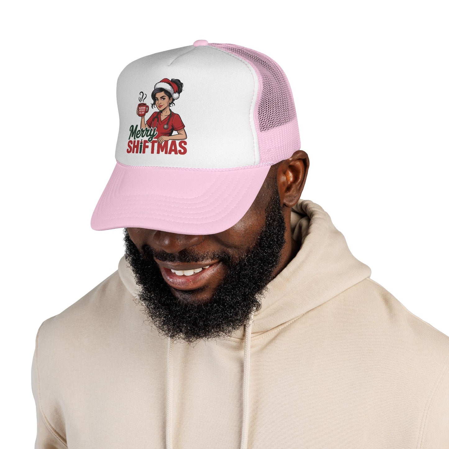 Merry Shiftmas Trucker Hat