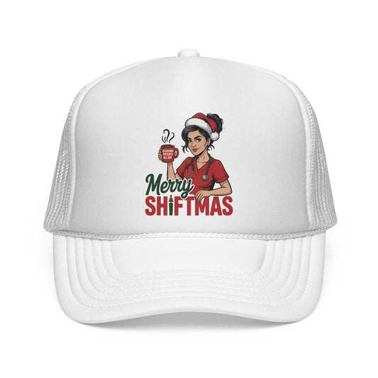 Merry Shiftmas Trucker Hat