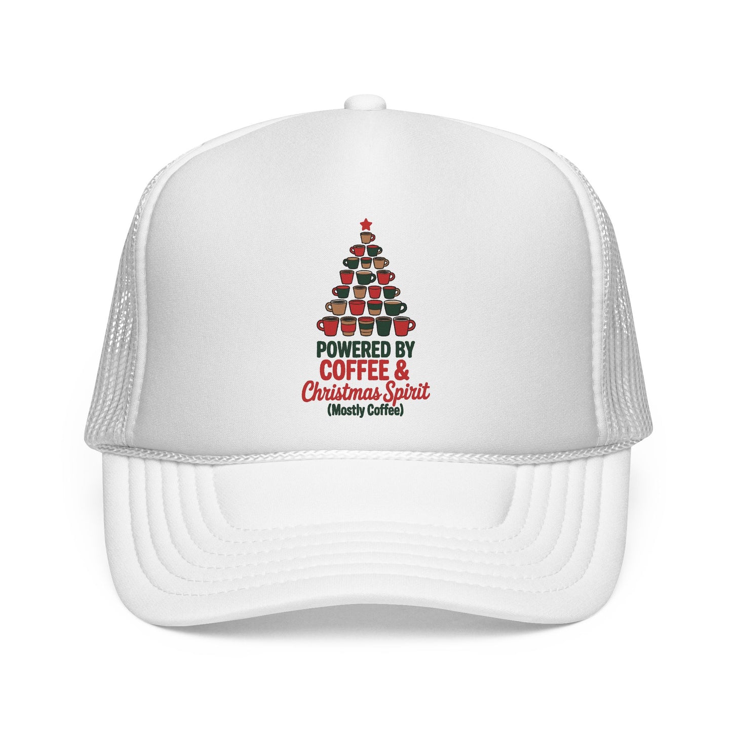 Coffee & Christmas Trucker Hat