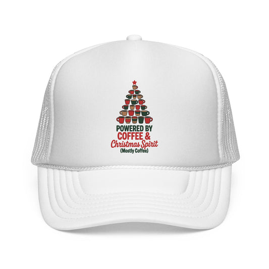 Coffee & Christmas Trucker Hat