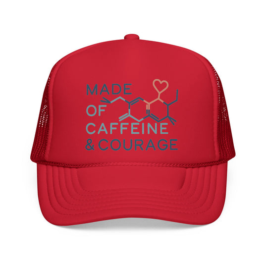 Caffeine and Courage - Trucker Hat