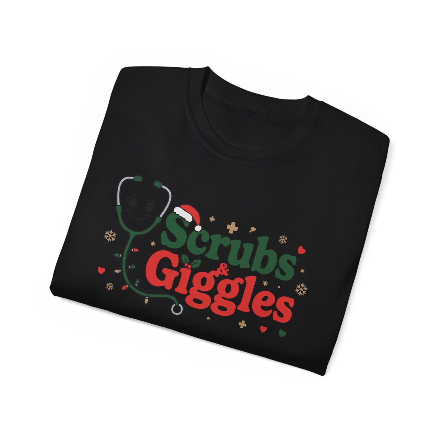 Scrubs & Giggles Christmas - T-Shirt
