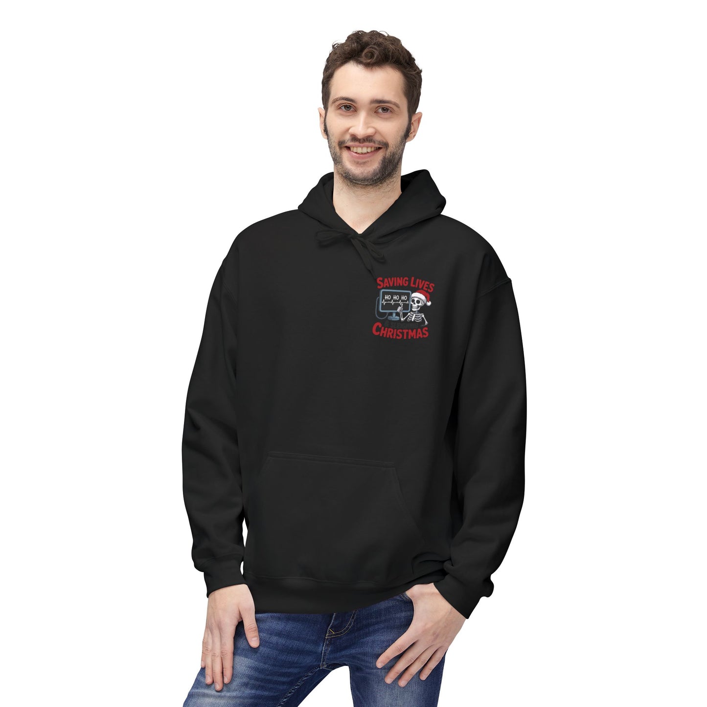 Saving Lives & Sleighing Christmas Hoodie