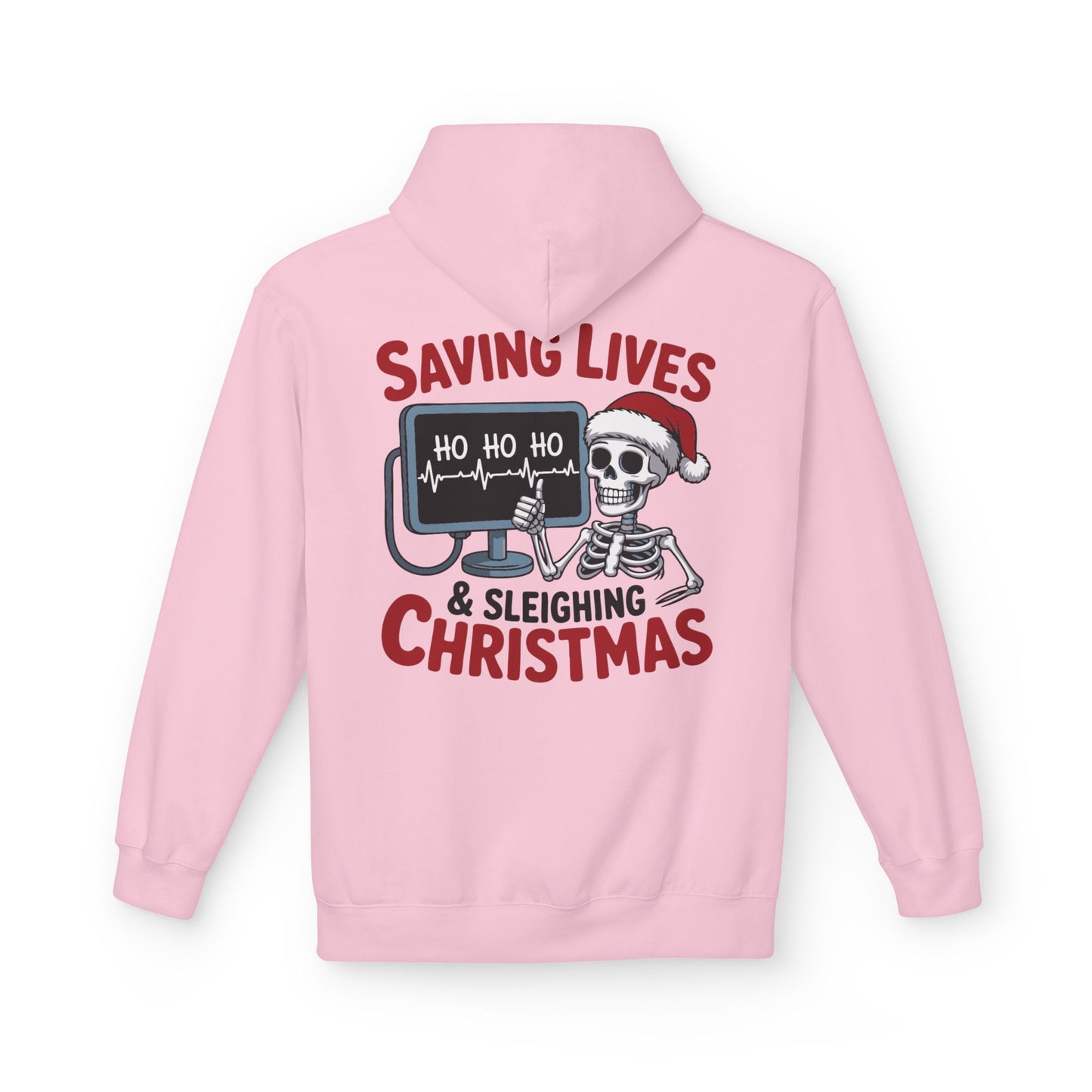 Saving Lives & Sleighing Christmas Hoodie