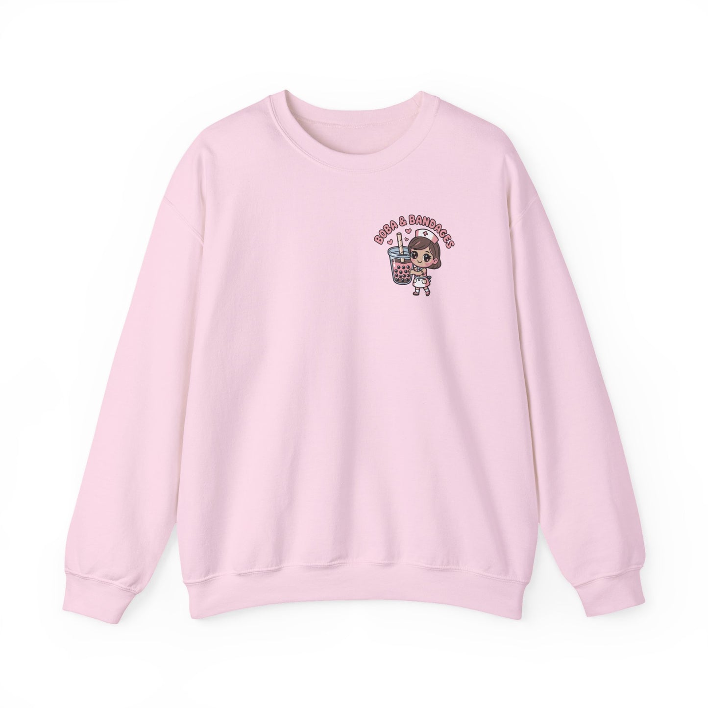 Boba & Bandages - Crewneck Sweatshirt