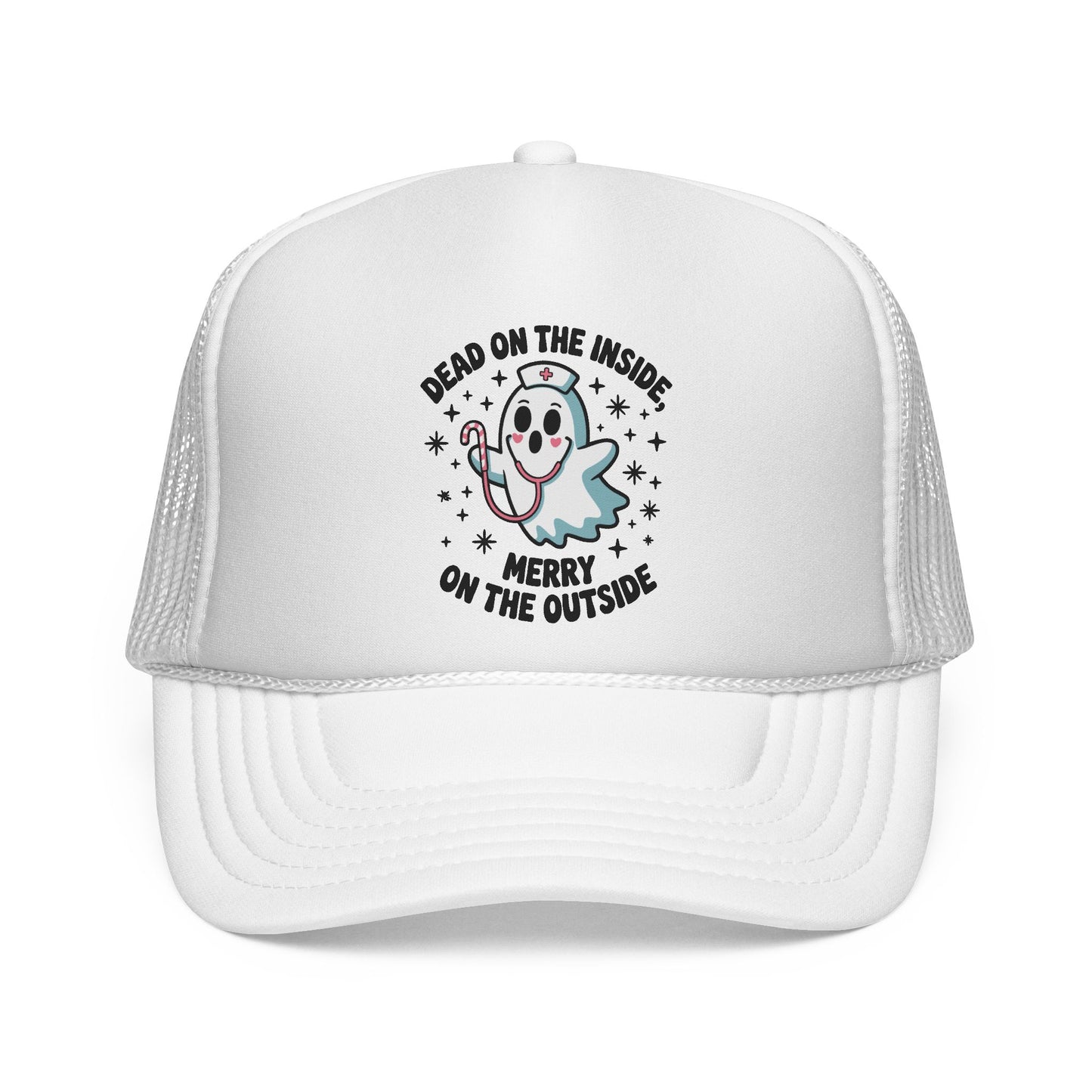 Merry on the Outside Trucker hat