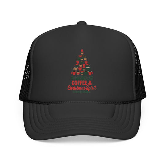 Coffee & Christmas Trucker Hat