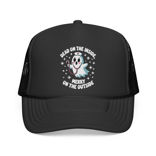 Merry on the Outside Trucker hat